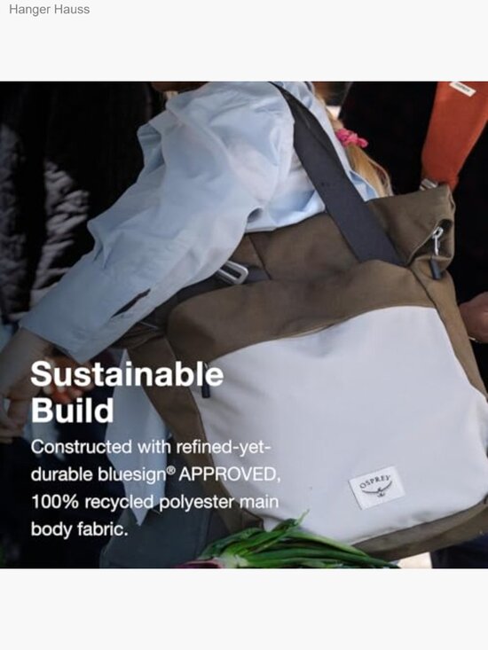 Convertible Tote Backpack Laptop Bag Top Zip 15in main image 5